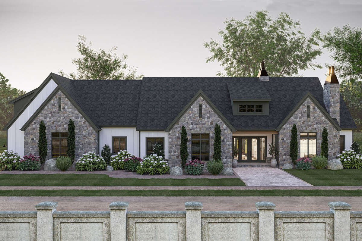 Leesburg — Amerikan ahşap karkas ev modeli